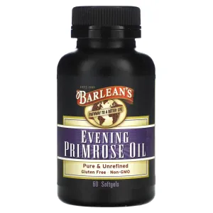Barlean's Evening Primrose Oil, 60 Tablets