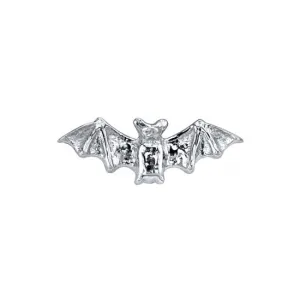 Bat in White Gold
