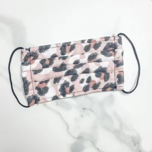 Black Cheetah Face Mask