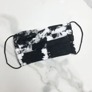 Black Marble Face Mask