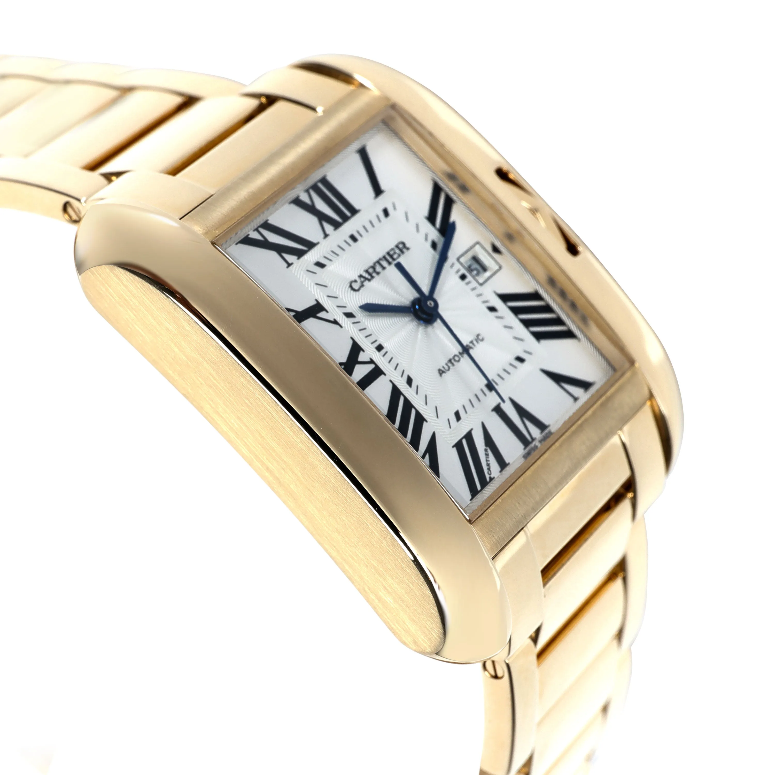 Cartier Tank Anglaise W5310002 Mens Watch in 18kt Yellow Gold