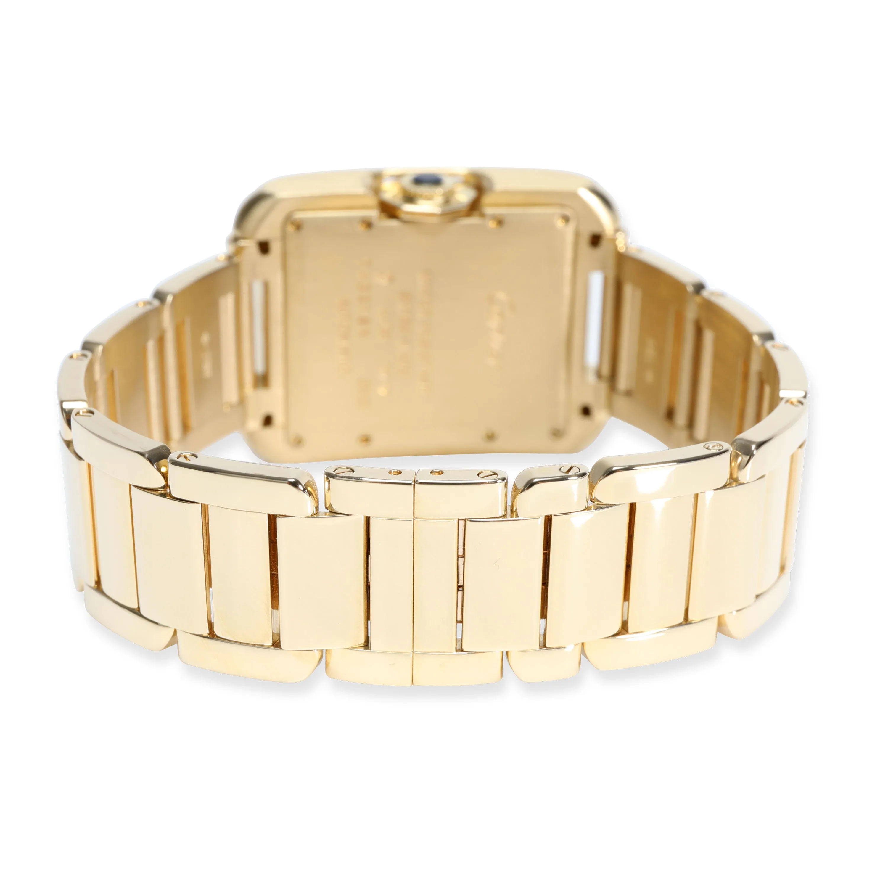 Cartier Tank Anglaise W5310002 Mens Watch in 18kt Yellow Gold