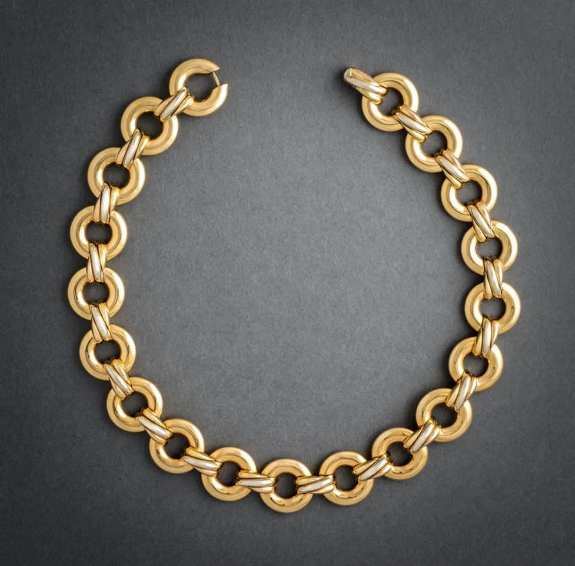 Cartier Trinity Multi-Color Gold Necklace