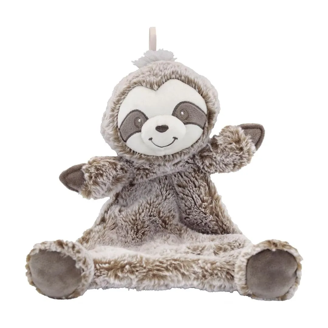 Crinkle Cuddler - Sensory Plush Sloth by Baby Paper