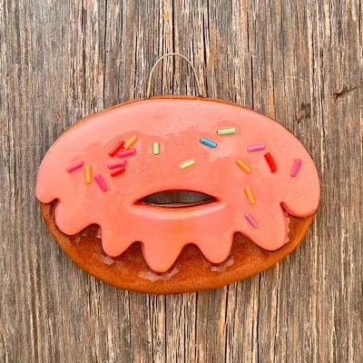 Donut with Sprinkles Ornament