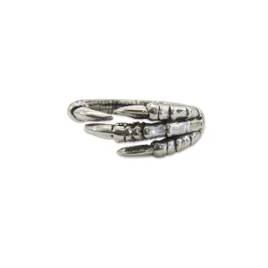 Eagle Claw Adjustable Sterling Silver Ring