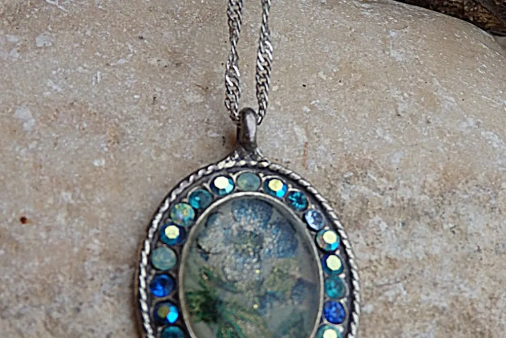 Enamel jewelry set