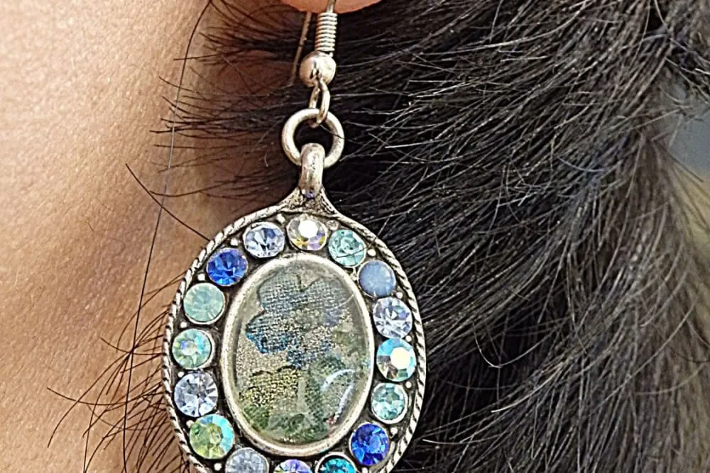 Enamel jewelry set