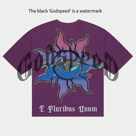 Godspeed UAP T-Shirt (Purple Wash) - GSUAPPWSH