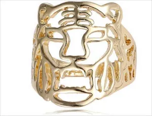 GOLD TIGER RING