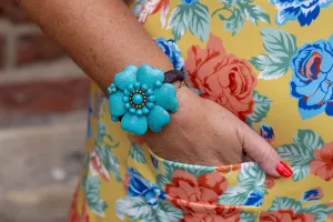 Handmade Macrame bracelet - ocean