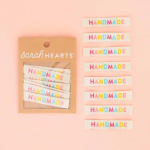 Handmade sew in label