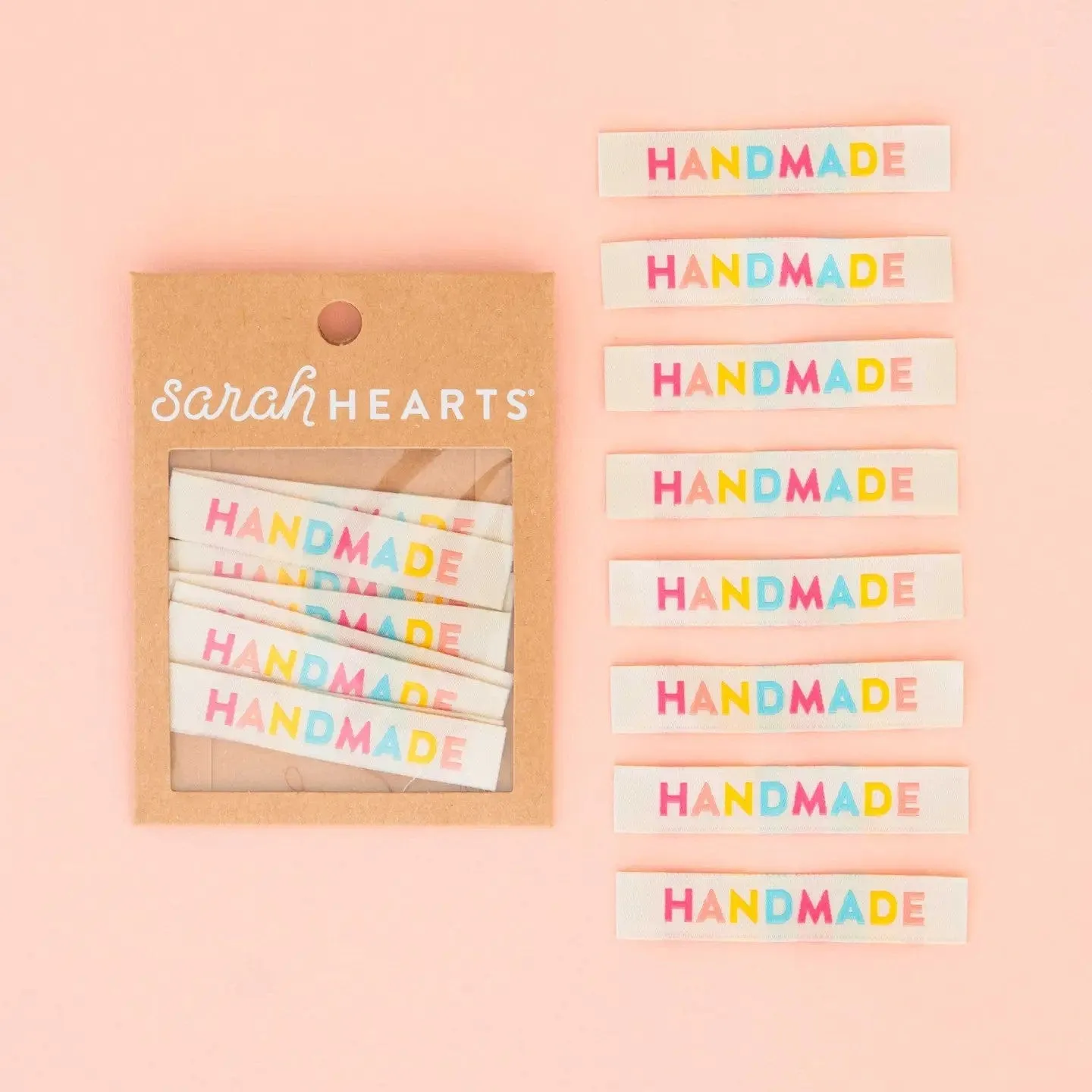 Handmade sew in label