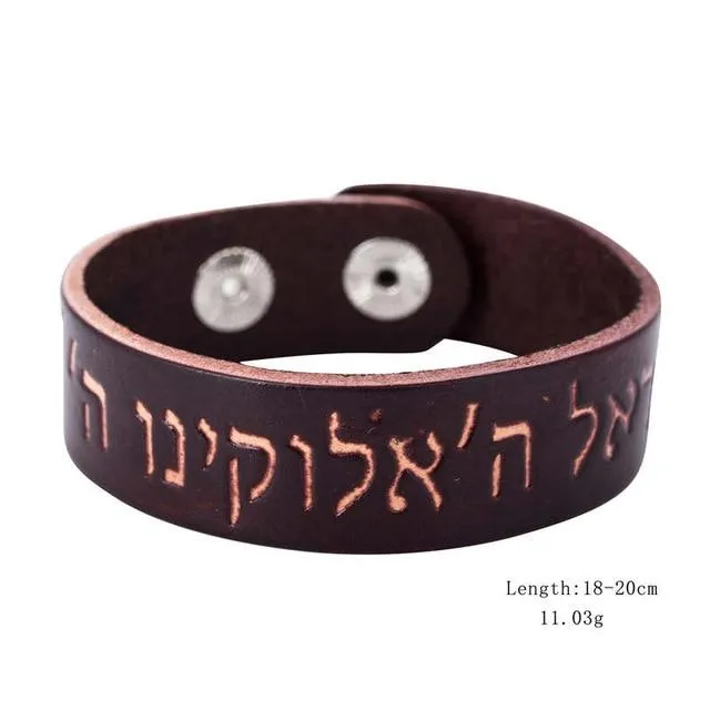 Leather Bracelets Amulet Jewelry