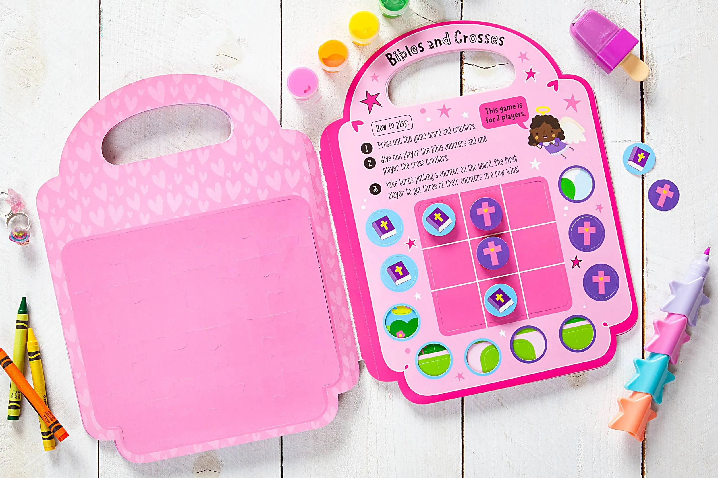 My Pretty Pink Bible Activity Book (Ages 4  - Gift Ideas)