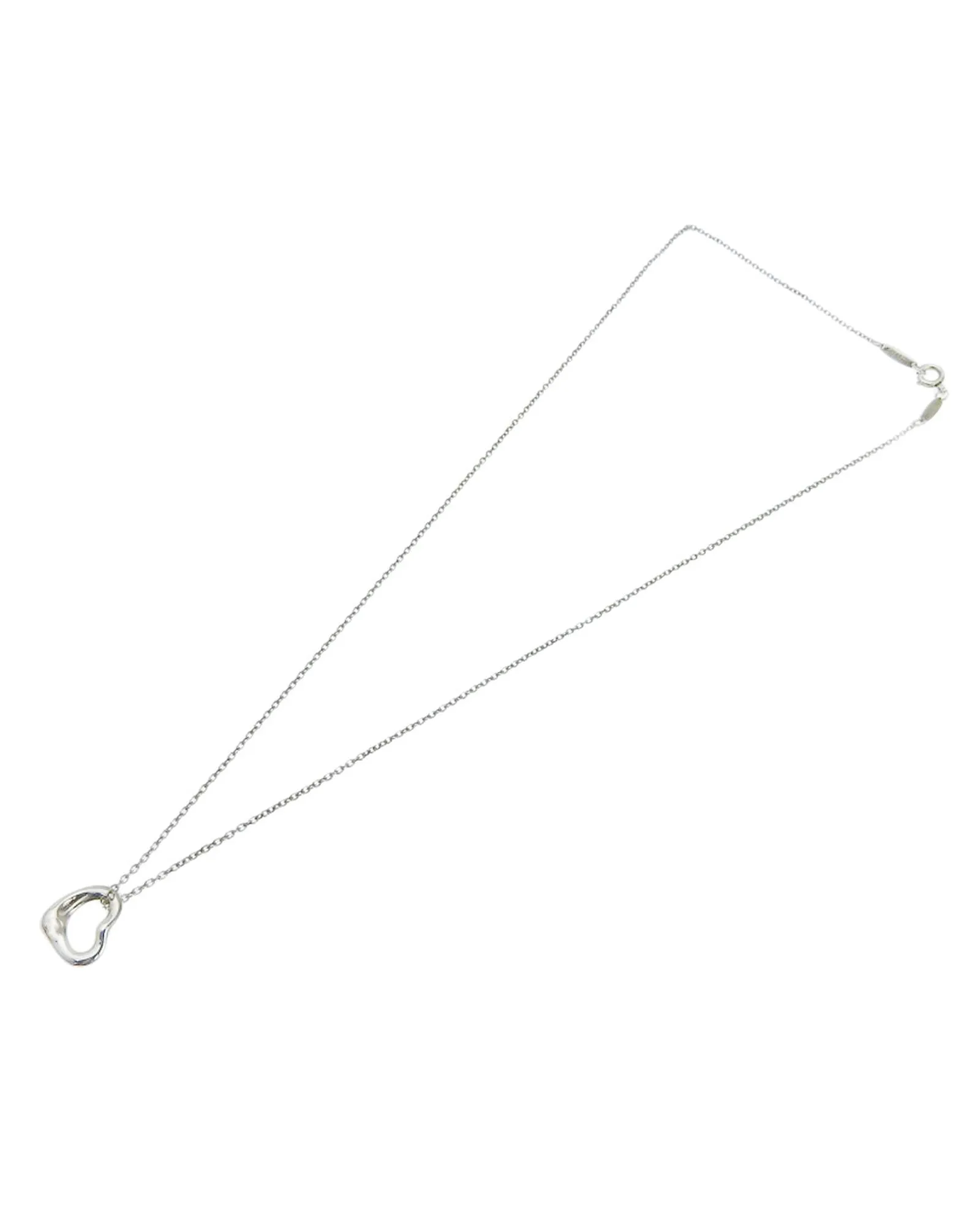 Open Heart Mini Necklace in Silver 925 by Tiffany & Co