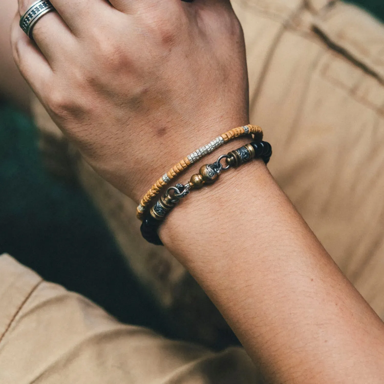 Platycladus Silver Bracelet