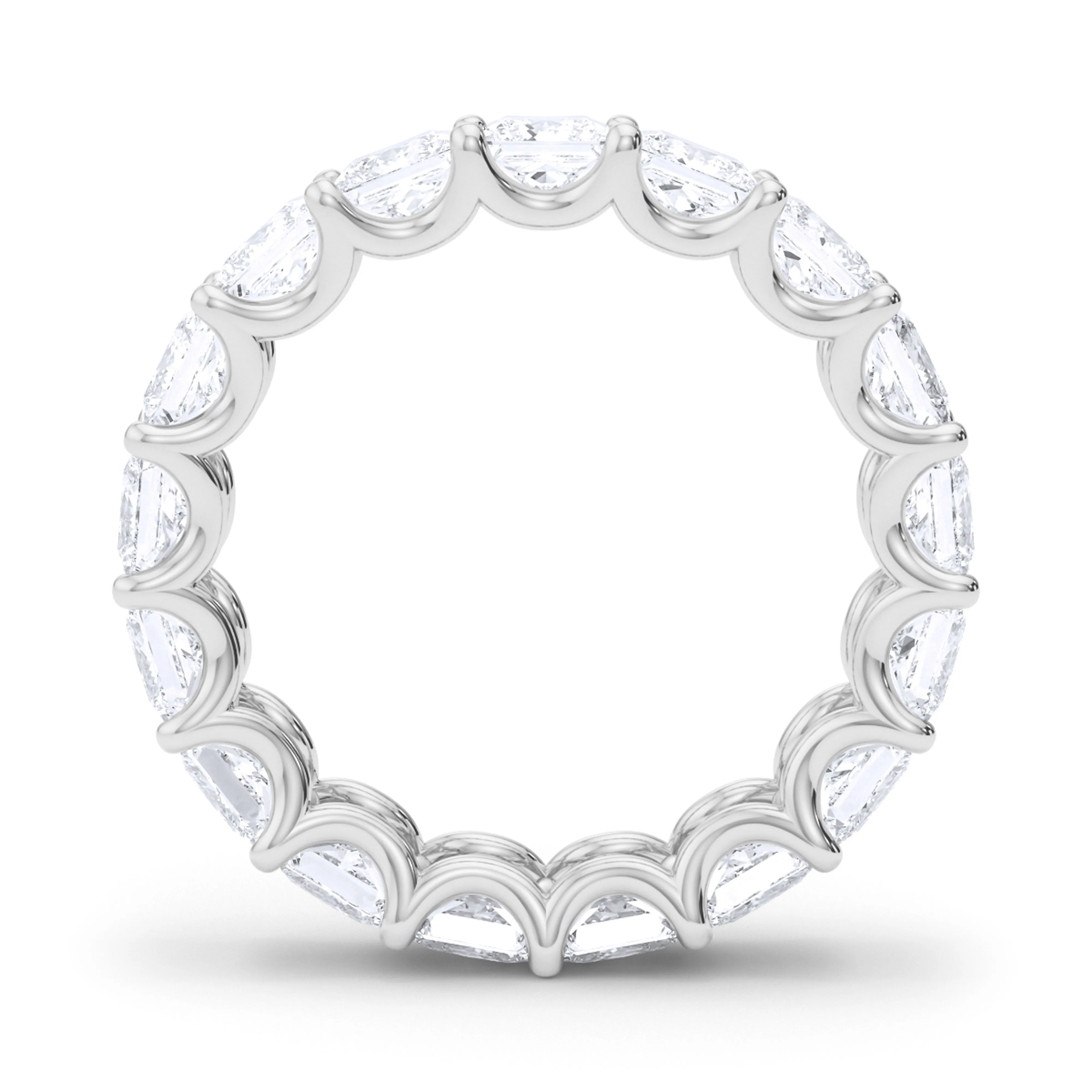 Princess Cut Diamond Eternity Band