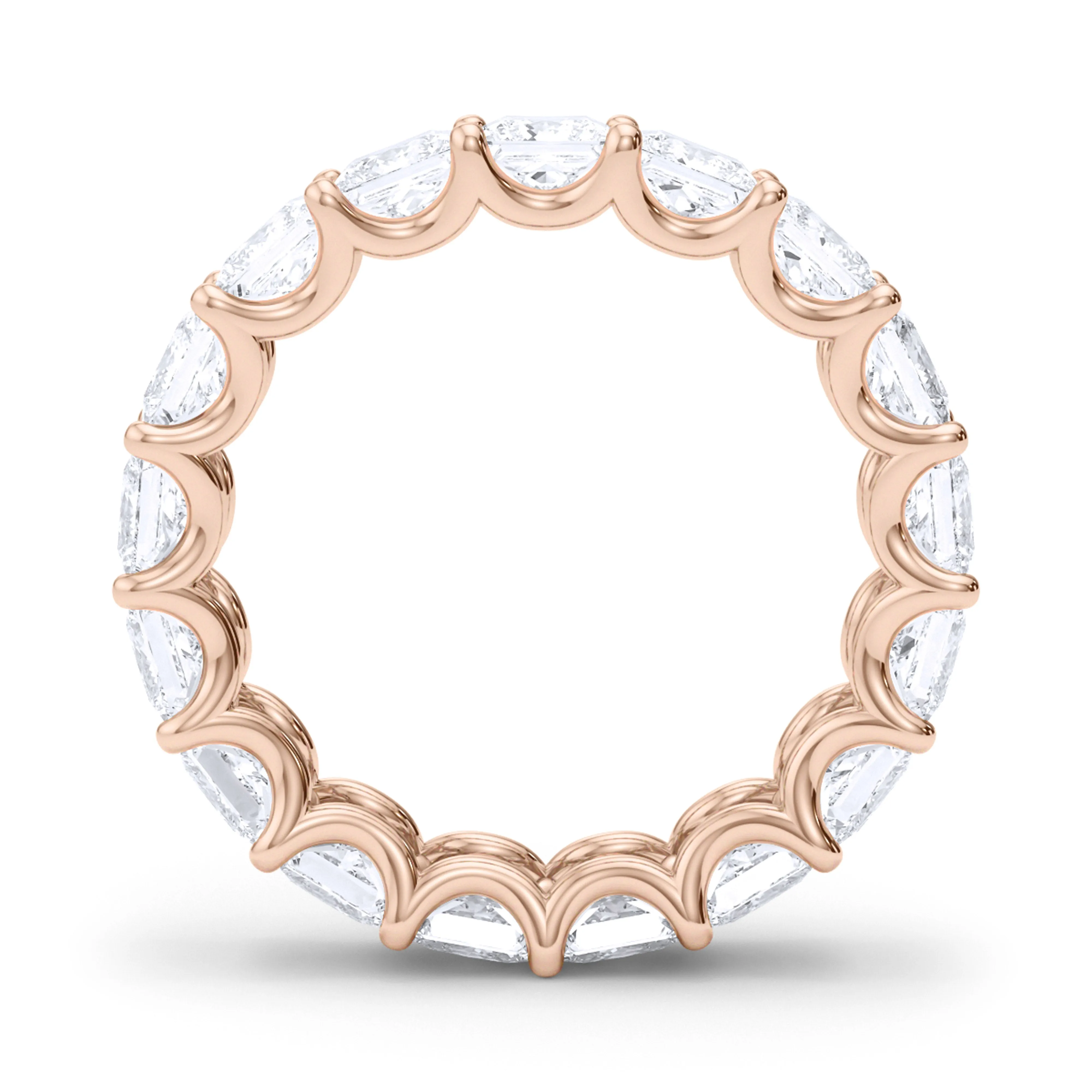 Princess Cut Diamond Eternity Band