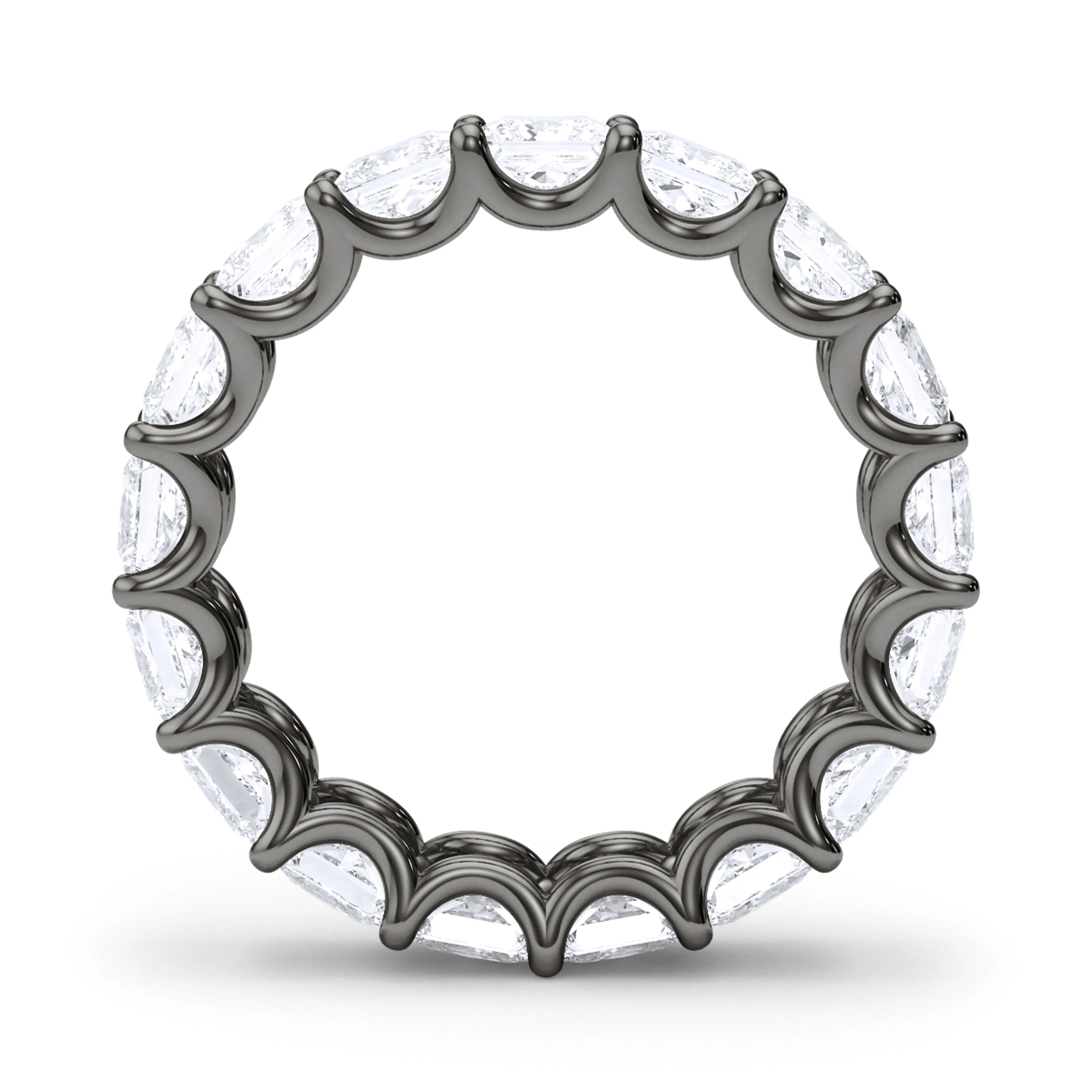 Princess Cut Diamond Eternity Band
