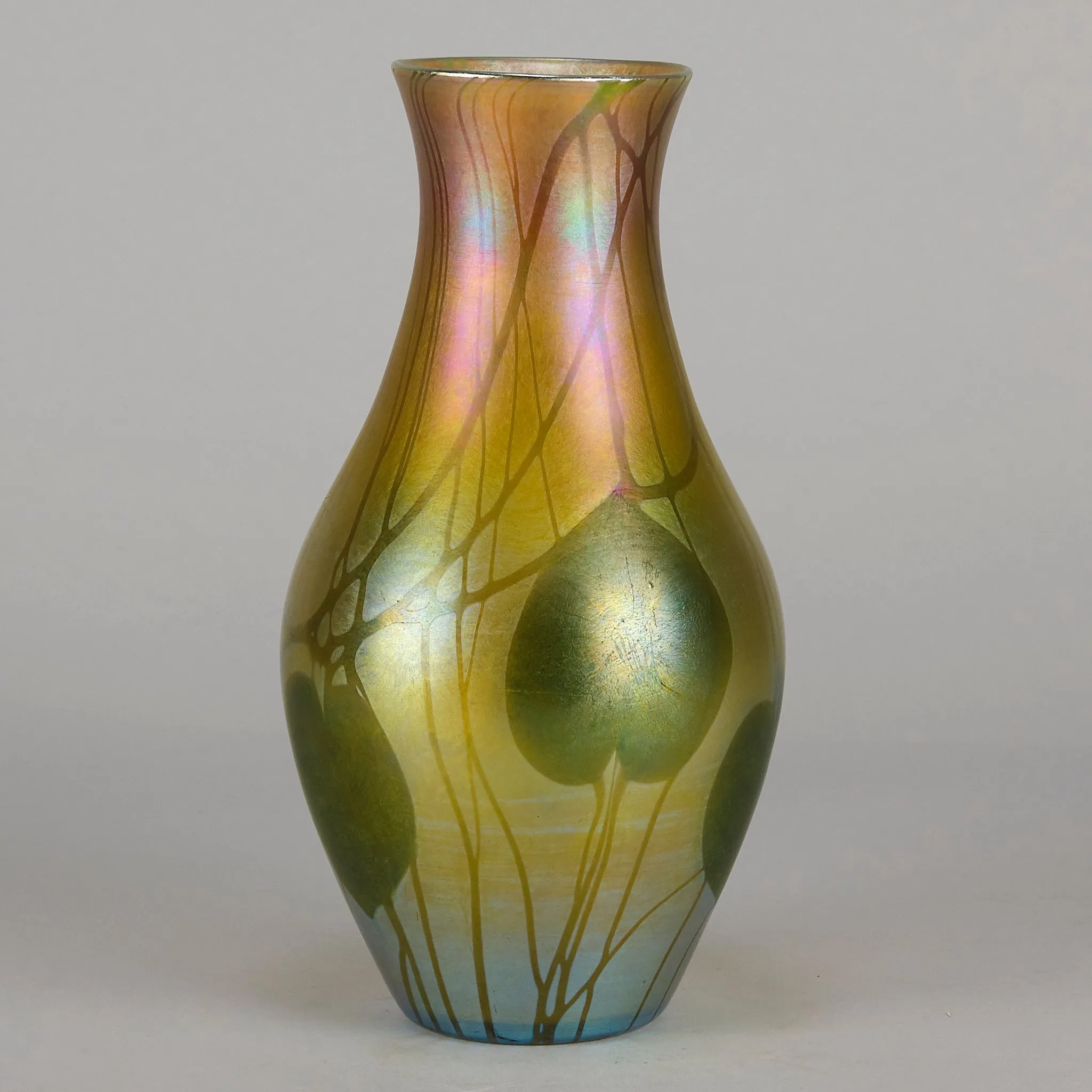 "Leaf and Vine Vase" by Louis Tiffany