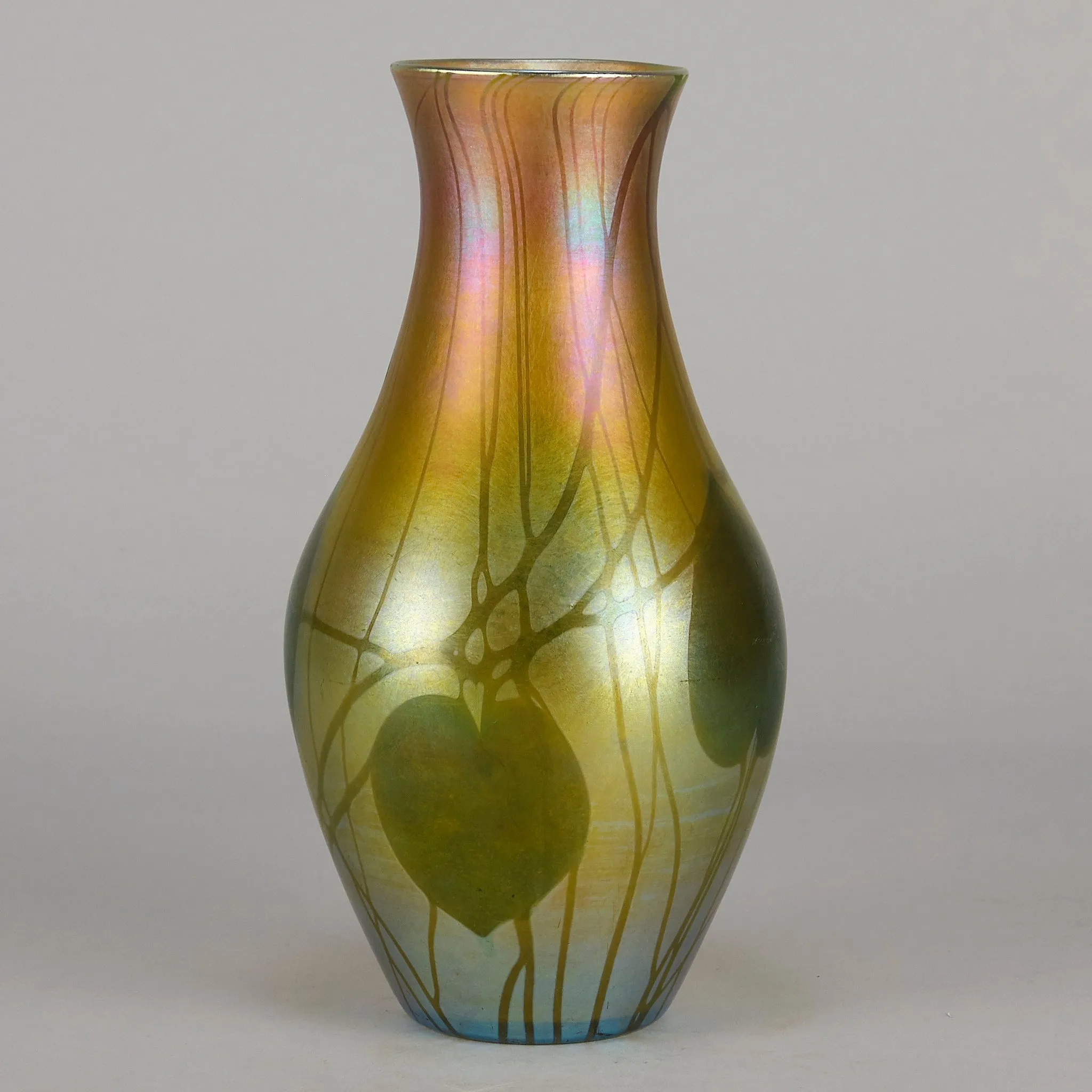 "Leaf and Vine Vase" by Louis Tiffany