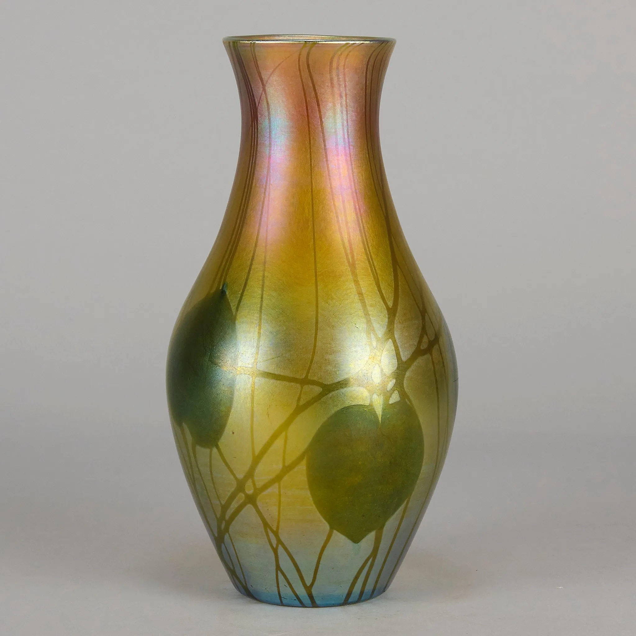 "Leaf and Vine Vase" by Louis Tiffany
