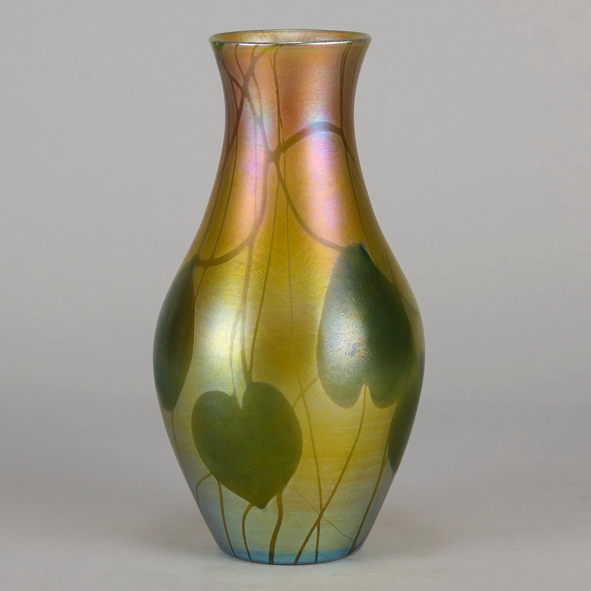 "Leaf and Vine Vase" by Louis Tiffany
