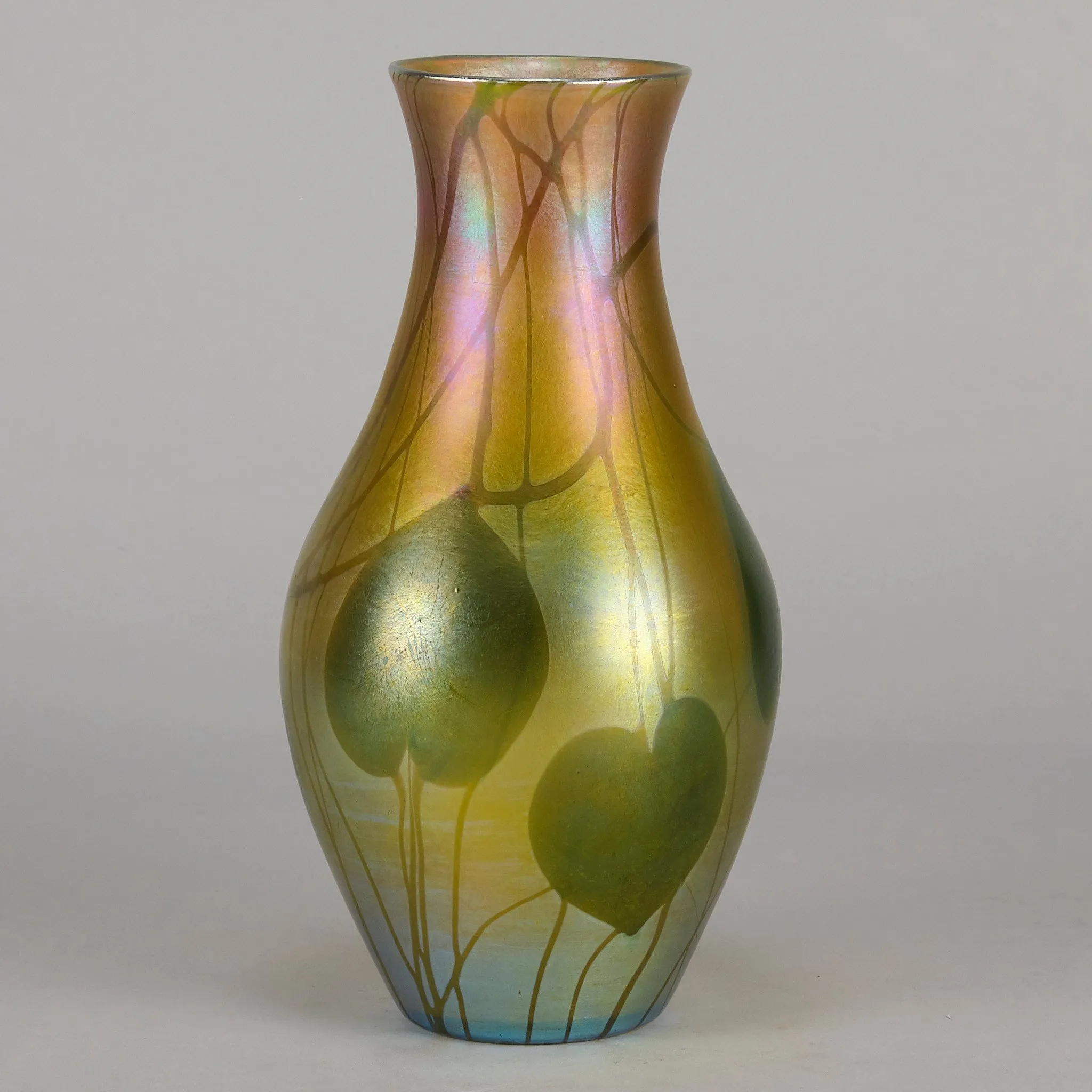 "Leaf and Vine Vase" by Louis Tiffany