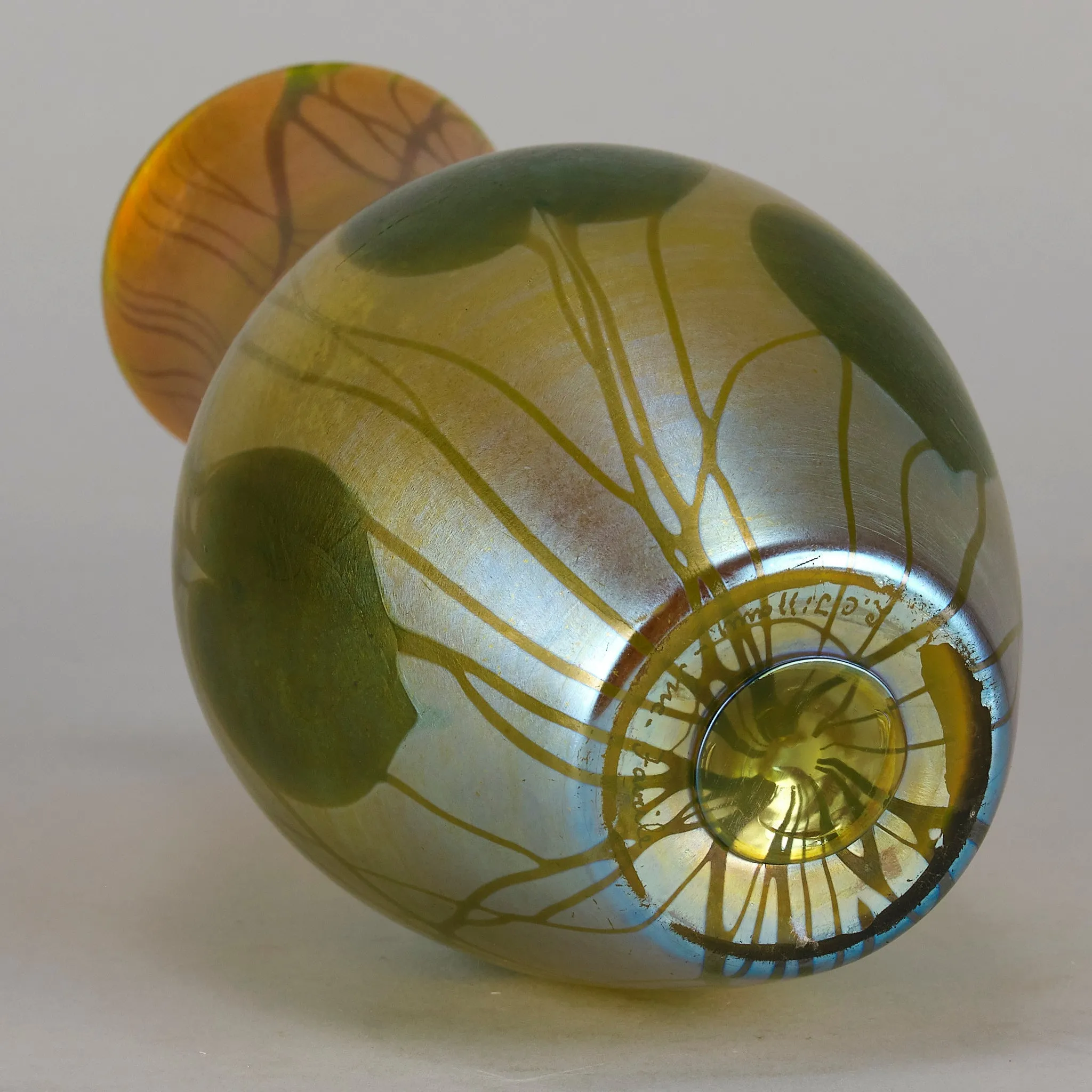 "Leaf and Vine Vase" by Louis Tiffany