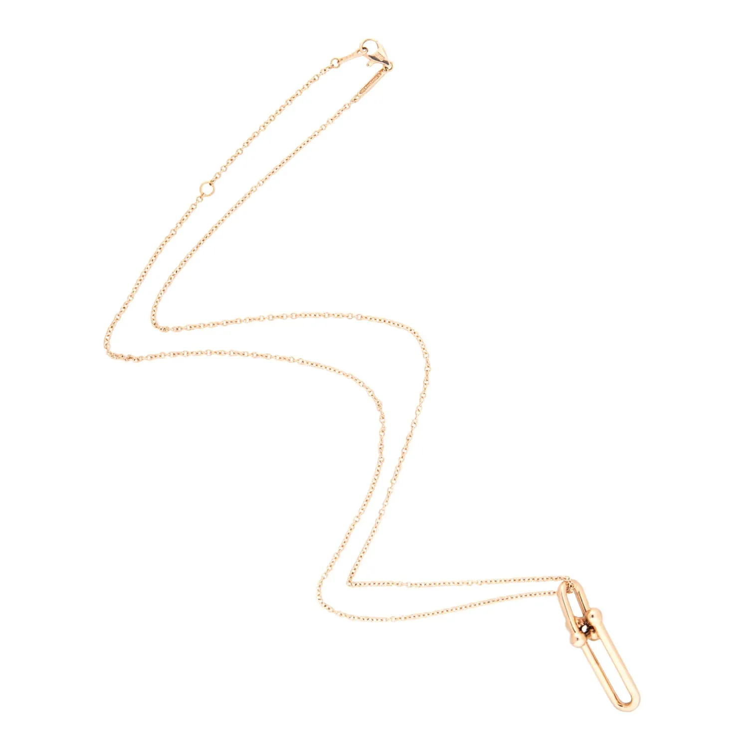 TIFFANY & CO. Estate 14k HardWear Necklace