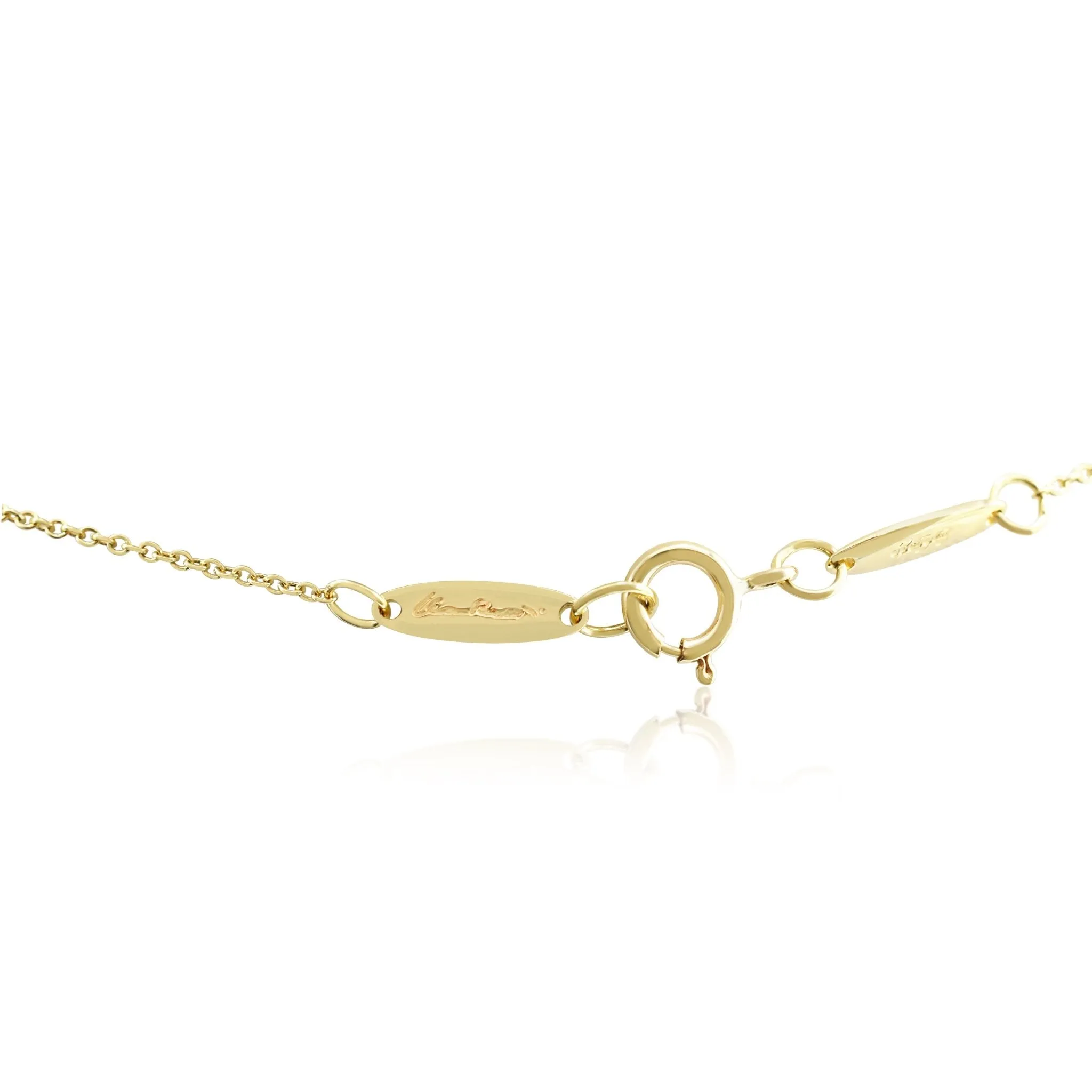 Tiffany Elsa Peretti Starfish Pendant Necklace - 18ct Yellow Gold