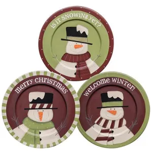 *Welcome Winter Plate Asst.